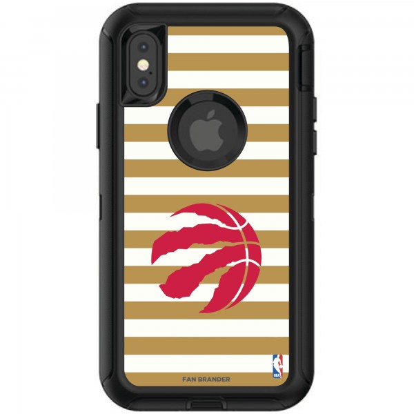 Чехол на iPhone Toronto Raptors OtterBox Defender Striped Design