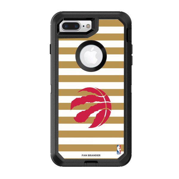 Чехол на iPhone Toronto Raptors OtterBox Defender Striped Design