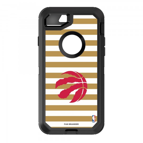 Чехол на iPhone Toronto Raptors OtterBox Defender Striped Design