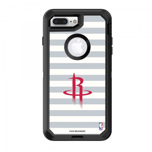 Чехол на телефон Houston Rockets OtterBox iPhone Defender Striped Design
