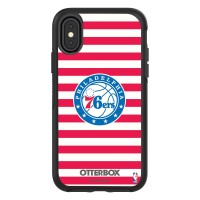 Чехол на iPhone Philadelphia 76ers OtterBox Symmetry Striped Design