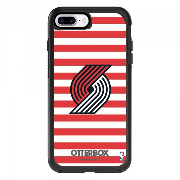 Чехол на iPhone Portland Trail Blazers OtterBox Symmetry Striped Design