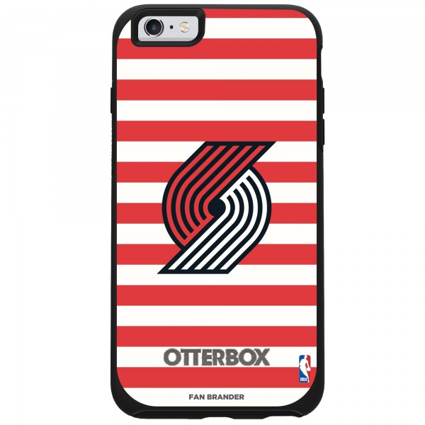 Чехол на iPhone Portland Trail Blazers OtterBox Symmetry Striped Design