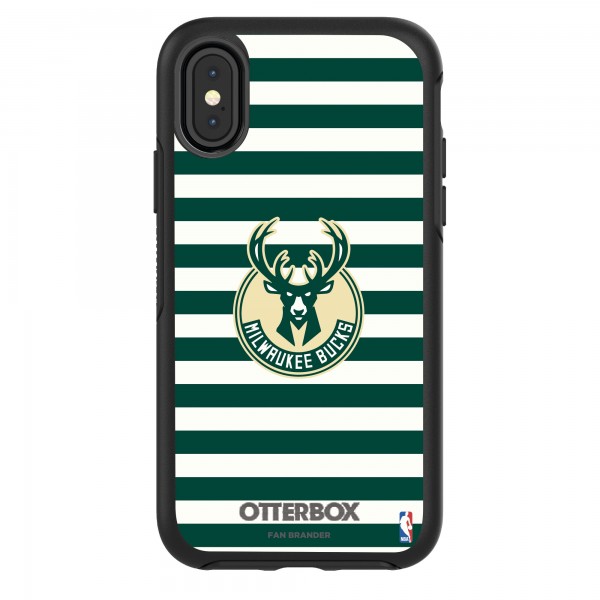Чехол на iPhone Milwaukee Bucks OtterBox Symmetry Striped Design