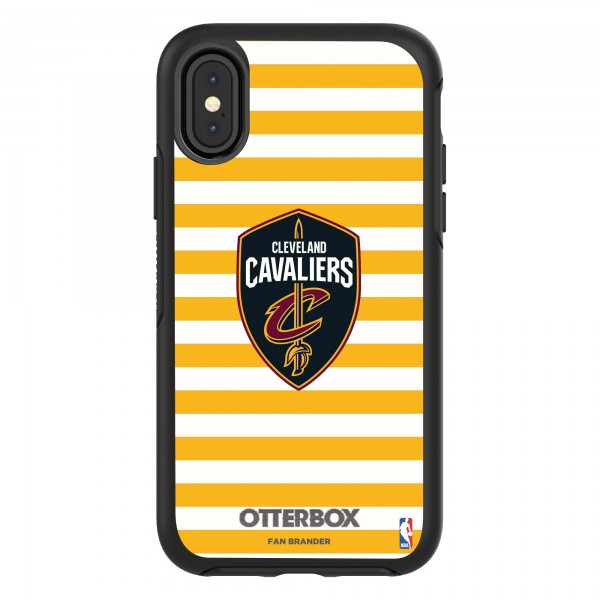 Чехол на телефон Cleveland Cavaliers OtterBox iPhone Symmetry Striped Design