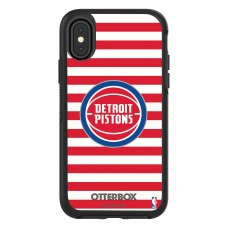 Чехол на телефон Detroit Pistons OtterBox iPhone Symmetry Striped Design