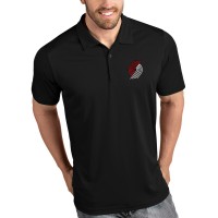 Футболка поло Portland Trail Blazers Antigua - Black