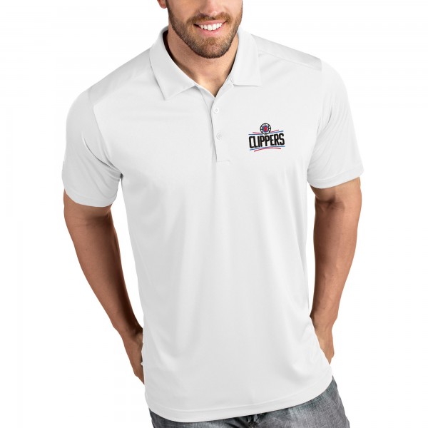Футболка поло LA Clippers Antigua - White - спортивная одежда НБА