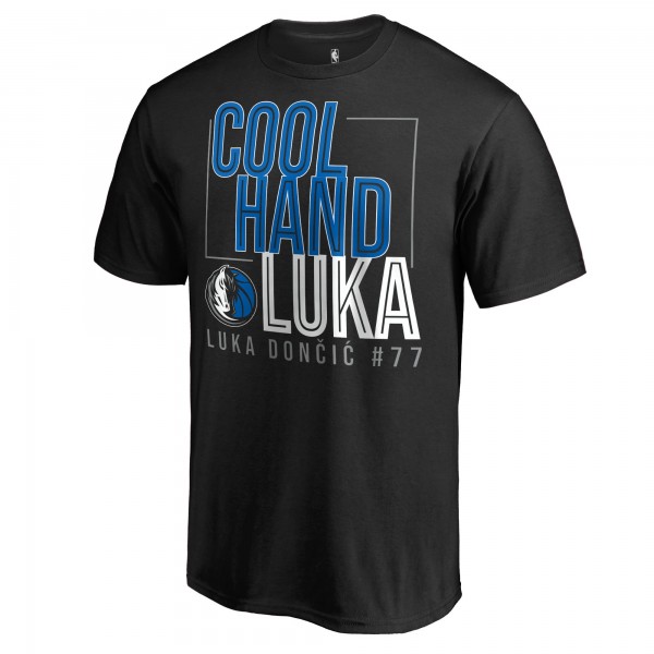 Футболка Luka Doncic Dallas Mavericks Fanatics Cool Hand - Black