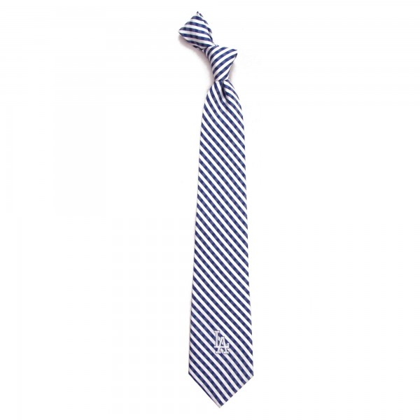 Los Angeles Dodgers Gingham Tie