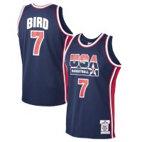 Игровая джерси Larry Bird USA Basketball Mitchell & Ness 1992 Dream Team Authentic - Navy
