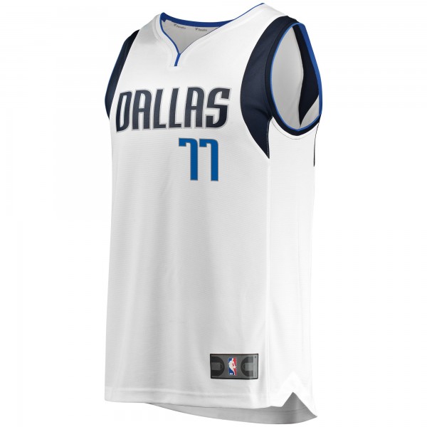 Игровая джерси Luka Doncic Dallas Mavericks Fast Break Mens Replica - Association Edition - White
