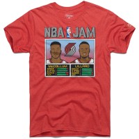 Футболка McCollum & Lillard Portland Trail Blazers NBA Jam - Red