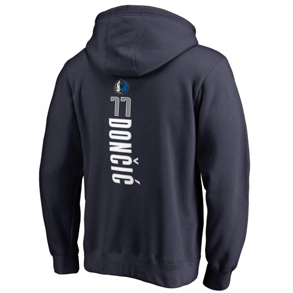 Толстовка с капюшоном Luka Doncic Dallas Mavericks Backer - Navy - фирменная одежда NBA