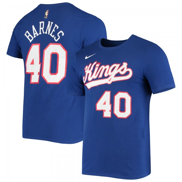 Футболка Harrison Barnes Sacramento Kings Nike Hardwood Classics Performance - Blue