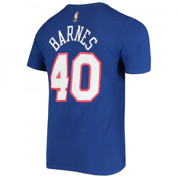 Футболка Harrison Barnes Sacramento Kings Nike Hardwood Classics Performance - Blue