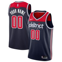 Игровая именная майка Washington Wizards Nike 2019/20 Swingman Navy - Statement Edition