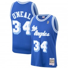 Игровая джерси Shaquille ONeal Los Angeles Lakers Mitchell & Ness Hardwood Classics Swingman - Royal