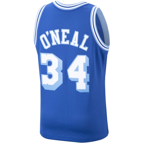 Игровая джерси Shaquille ONeal Los Angeles Lakers Mitchell & Ness Hardwood Classics Swingman - Royal