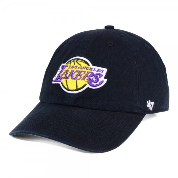 Бейсболка Los Angeles Lakers 47 Clean Up - Black