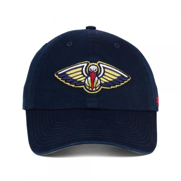 Бейсболка New Orleans Pelicans Clean Up - Navy - официальный мерч NBA