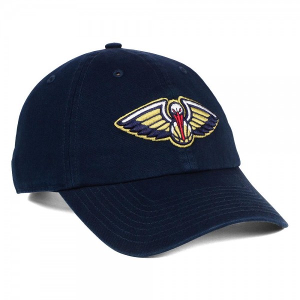 Бейсболка New Orleans Pelicans Clean Up - Navy - официальный мерч NBA