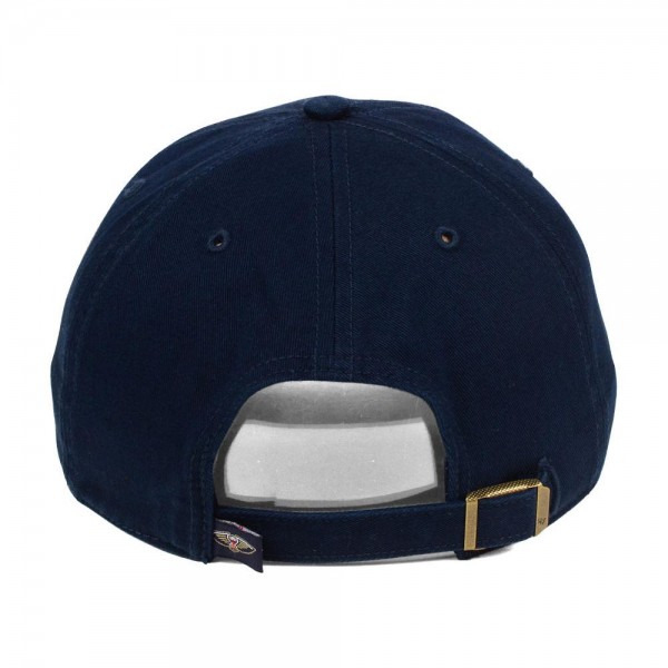 Бейсболка New Orleans Pelicans Clean Up - Navy - официальный мерч NBA