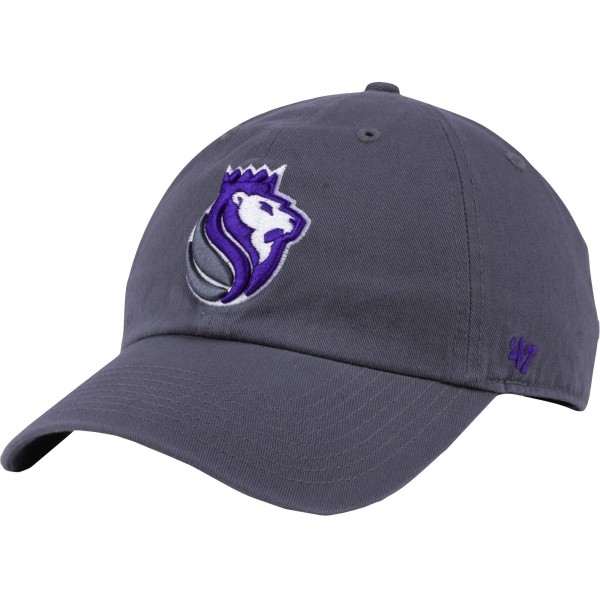 Бейсболка Sacramento Kings 47 Team Logo Clean Up - Gray