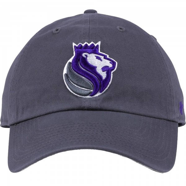 Бейсболка Sacramento Kings 47 Team Logo Clean Up - Gray