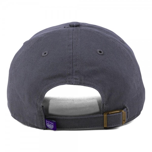 Бейсболка Sacramento Kings 47 Team Logo Clean Up - Gray