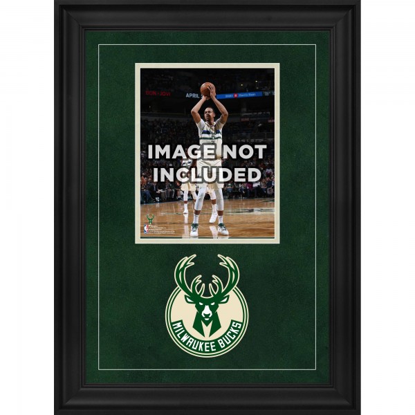 Milwaukee Bucks Fanatics Authentic 8 x 10 Deluxe Vertical Photograph Frame with Team Logo