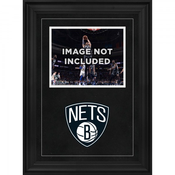 Brooklyn Nets Fanatics Authentic 8 x 10 Deluxe Horizontal Photograph Frame with Team Logo