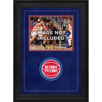 Detroit Pistons Fanatics Authentic 8 x 10 Deluxe Horizontal Photograph Frame with Team Logo