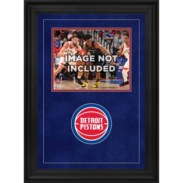 Detroit Pistons Fanatics Authentic 8 x 10 Deluxe Horizontal Photograph Frame with Team Logo