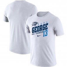 Футболка Paul George Oklahoma City Thunder Nike Player Performance - White