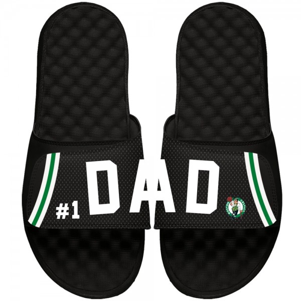 Шлепки Boston Celtics ISlide Dad - Black