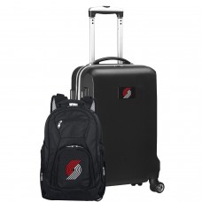 Чемодан и рюкзак Portland Trail Blazers MOJO Deluxe - Black