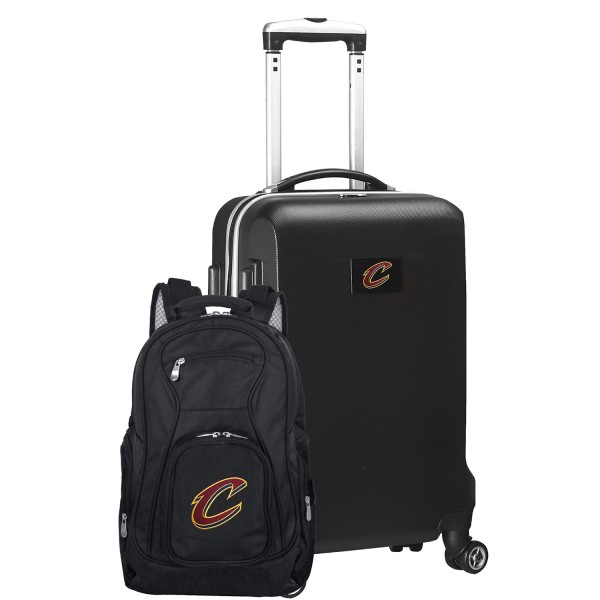 Чемодан и рюкзак Cleveland Cavaliers MOJO Deluxe - Black