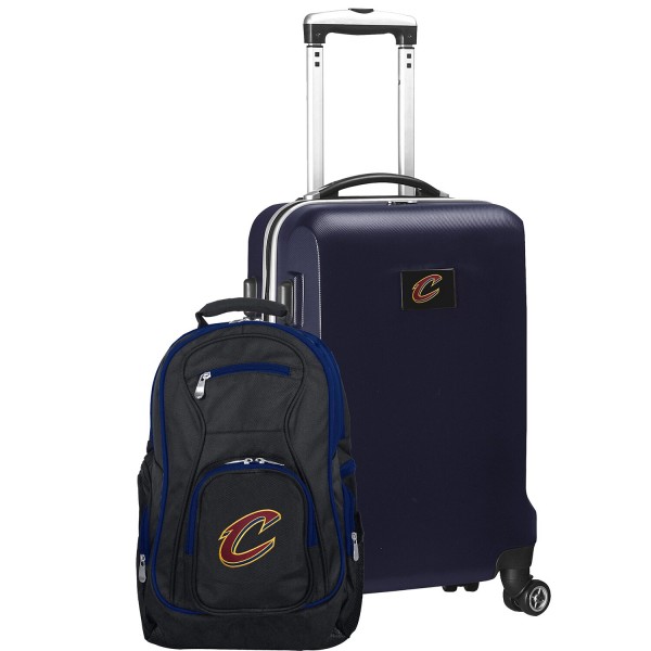Чемодан и рюкзак Cleveland Cavaliers MOJO Deluxe - Navy