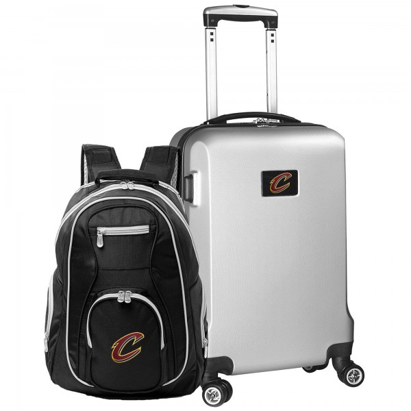 Чемодан и рюкзак Cleveland Cavaliers MOJO Deluxe - Silver