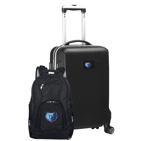 Чемодан и рюкзак Memphis Grizzlies MOJO Deluxe - Black