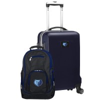 Чемодан и рюкзак Memphis Grizzlies MOJO Deluxe - Navy