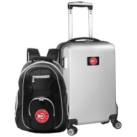Чемодан и рюкзак Atlanta Hawks MOJO Deluxe - Silver
