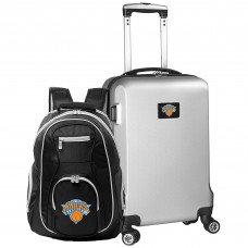 Чемодан и рюкзак New York Knicks MOJO Deluxe - Silver