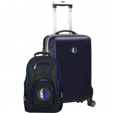 Чемодан и рюкзак Dallas Mavericks MOJO Deluxe - Navy