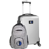 Чемодан и рюкзак Dallas Mavericks MOJO Deluxe - Silver