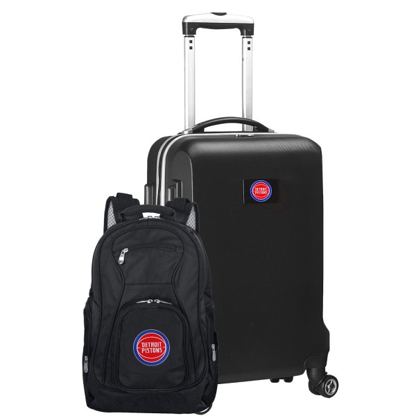 Чемодан и рюкзак Detroit Pistons MOJO Deluxe - Black