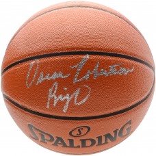 Autographed Milwaukee Bucks Oscar Robertson Fanatics Authentic Spalding Indoor/Outdoor Basketball with Big O Inscription