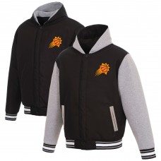Куртка двусторонняя с флисовыми рукавами Phoenix Suns JH Design - Black/Gray