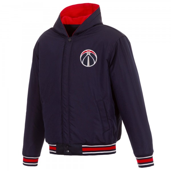 Куртка двусторонняя с флисовыми рукавами Washington Wizards JH Design - Navy/Red